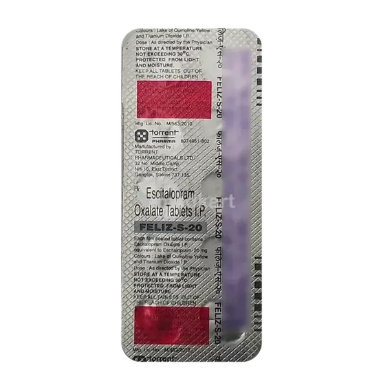 feliz s 20mg tablet 10's